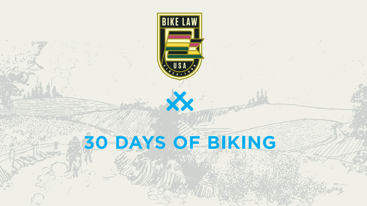 30 Days of Biking Pledge