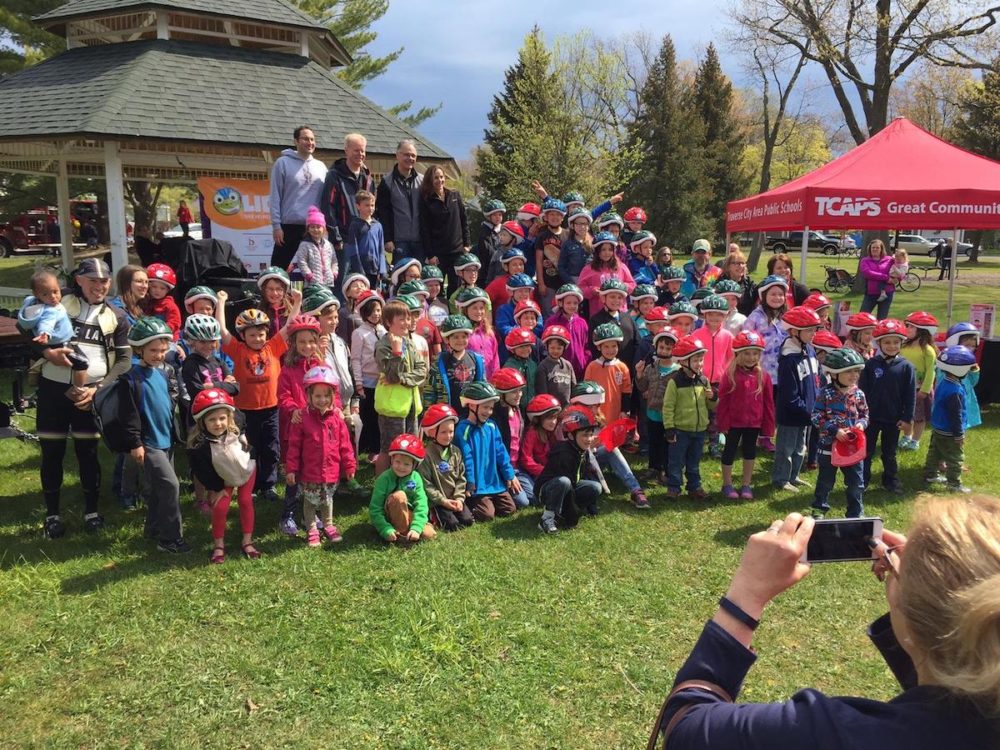 Bike Law Traverse City Helmet Giveaway