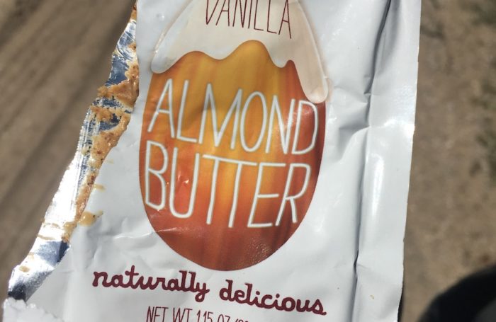 Bike Tour Food - Justins Almond Butter