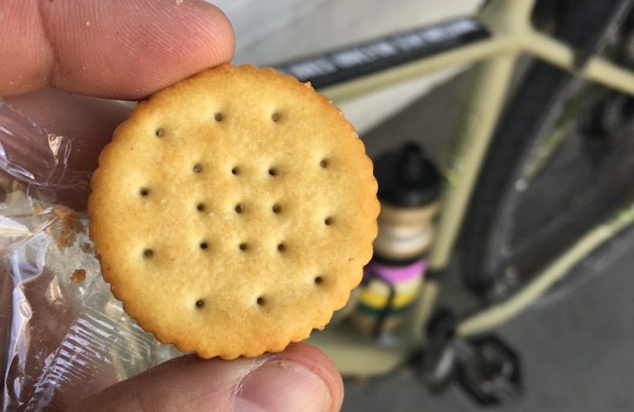 Bike Tour Food Ritz Crackers
