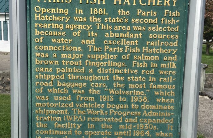 Michigan Paris Fish Hatchery