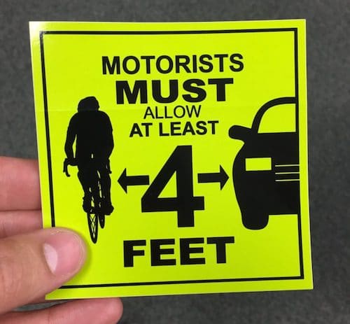 Pennsylvania Biking 4 Feet Sign Small