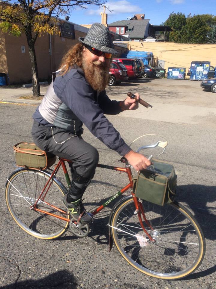 Dan Masterson Riding Bike