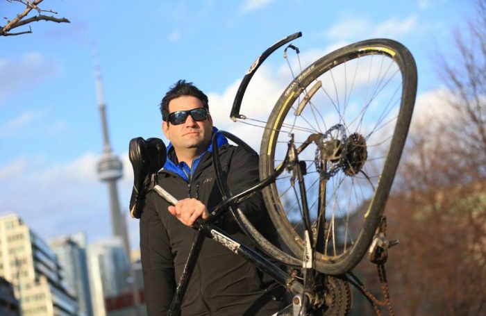 Ontario bicycle accident