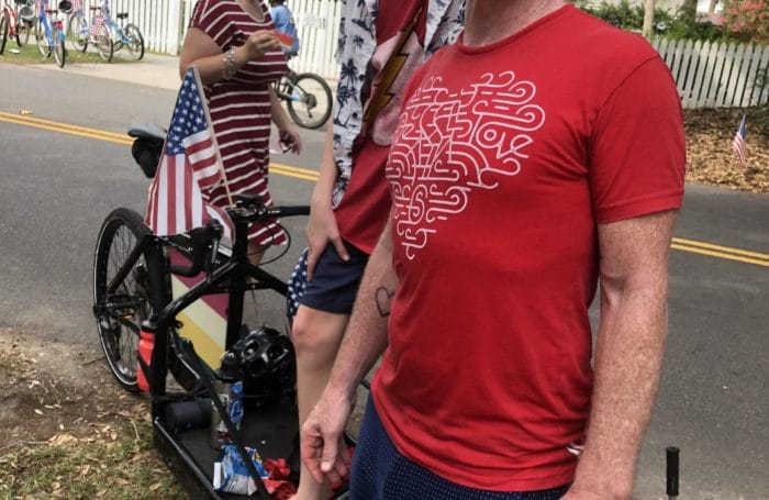 Patriotic Cargo Bike