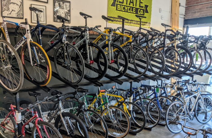 Bike Shop with lots of Bikes in Alabama