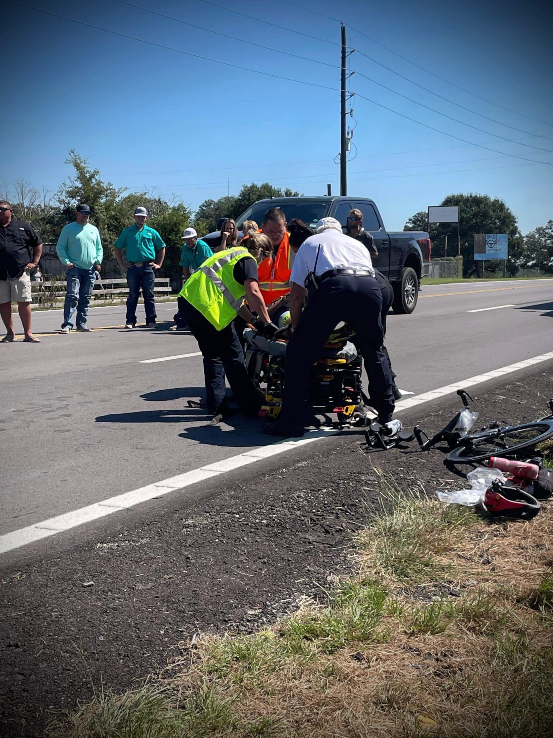 Waller Bike Crash Carnage