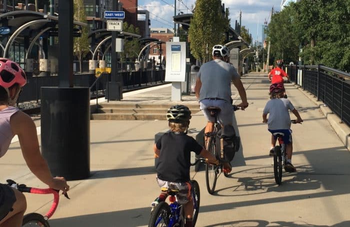 kids on bikes